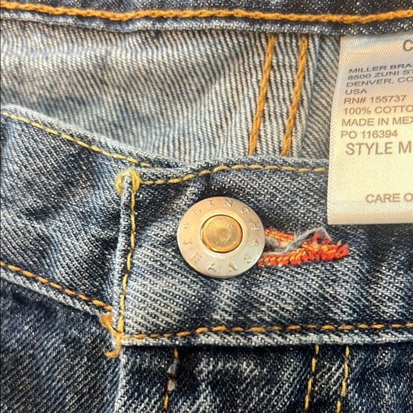 Cinch Men's White Label Mid Rise Relaxed Fit Straight Leg Jean 36x34 - Picture 6 of 10